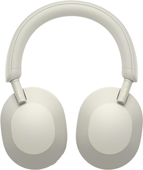 Sony WH-1000XM5S Noise Canceling Wireless Headphones - 30hr Battery Life - Over-Ear Style - Optimized for Alexa and Google Assistant - Built-in mic for Calls - Silver/Gold