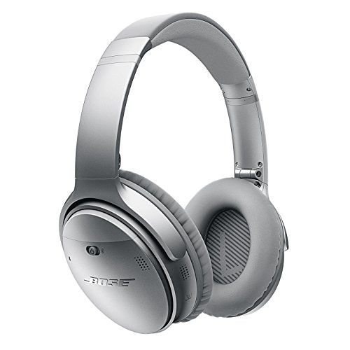 Bose QuietComfort 35 (Series I) Wireless Headphones, Noise Cancelling - Silver
