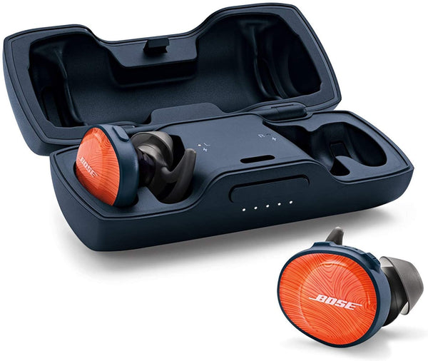 Bose SoundSport Free, True Wireless Earbuds, (Sweatproof Bluetooth Headphones for Workouts and Sports), Bright Orange