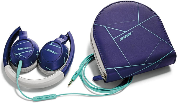 Bose SoundTrue Headphones On-Ear Style, Purple/Mint for Apple iOS