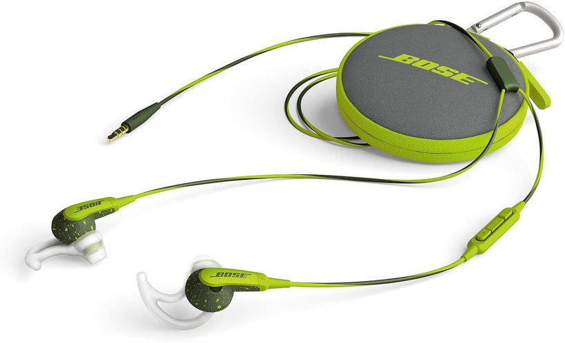 Bose SoundSport In-Ear Headphones, 3.5mm Connector for Apple Devices - Energy Green