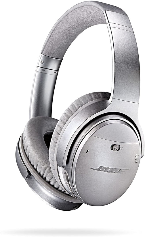 Bose QuietComfort 35 (Series I) Wireless Headphones, Noise Cancelling - Silver