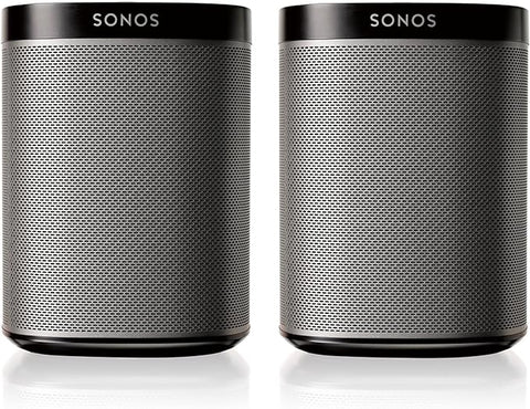 SONOS Play:1 2-Room Streaming Music Starter Set Bundle (Gray)