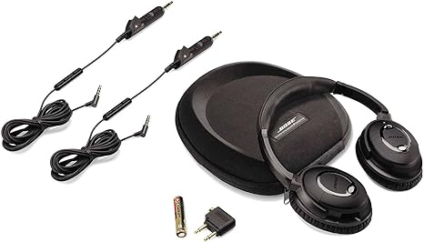 Bose Triple Black QuietComfort 15 Acoustic Noise Cancelling Headphones