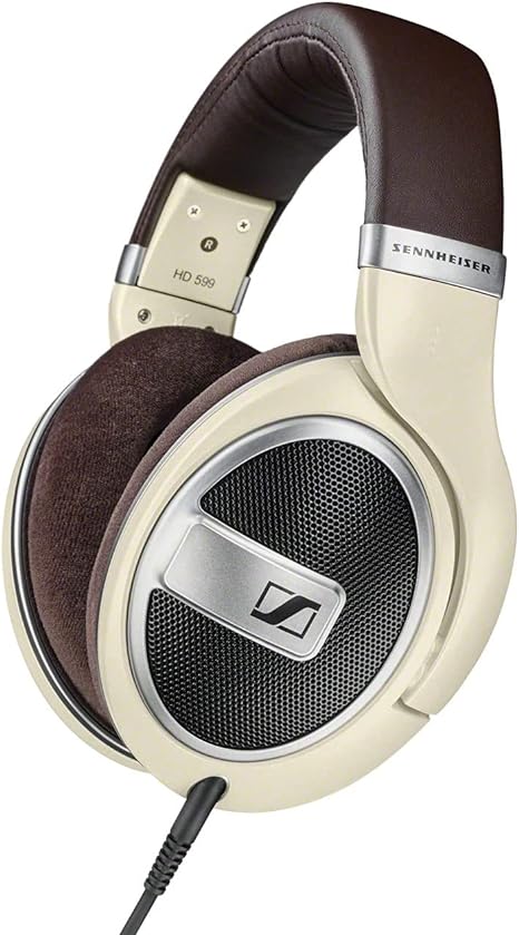 Sennheiser Consumer Audio HD 599 Open Back Headphone, Ivory