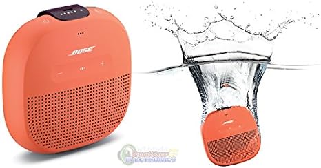 Bose SoundLink Micro: Small Portable Bluetooth Speaker (Waterproof), Bright Orange