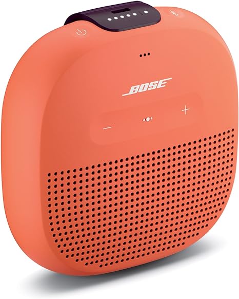 Bose SoundLink Micro: Small Portable Bluetooth Speaker (Waterproof), Bright Orange