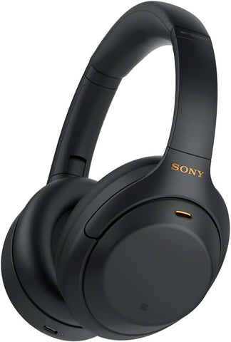 Sony WH1000XM3 Noise Cancelling Headphones, Wireless Bluetooth Over the Ear Headset – Black (2018 Version)