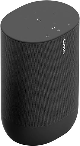 Sonos Move - Battery-Powered Smart Speaker, Wi-Fi and Bluetooth with Alexa Built-in - Black