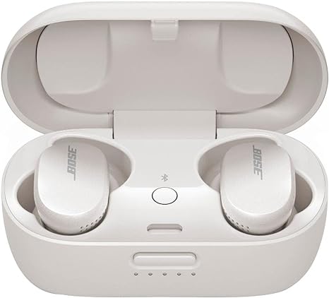 Bose QuietComfort Noise Cancelling Earbuds – True Wireless Earphones with Voice Control, White