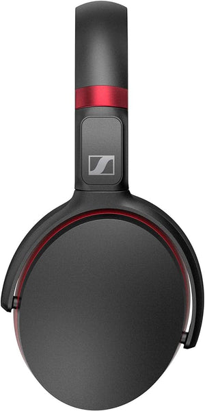 Sennheiser HD 458BT Headphones (Black/Red)