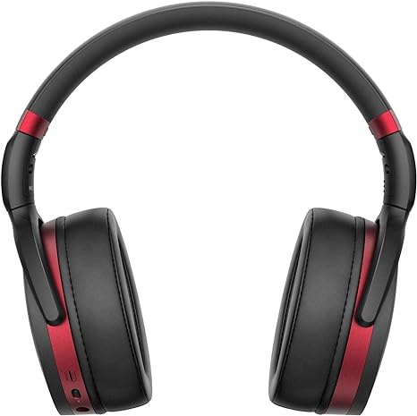 Sennheiser HD 458BT Headphones (Black/Red)