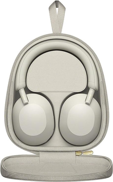 Sony WH-1000XM5S Noise Canceling Wireless Headphones - 30hr Battery Life - Over-Ear Style - Optimized for Alexa and Google Assistant - Built-in mic for Calls - Silver/Gold