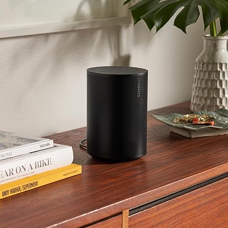 Sonos Era 100 - Black - Wireless, Alexa Enabled Smart Speaker