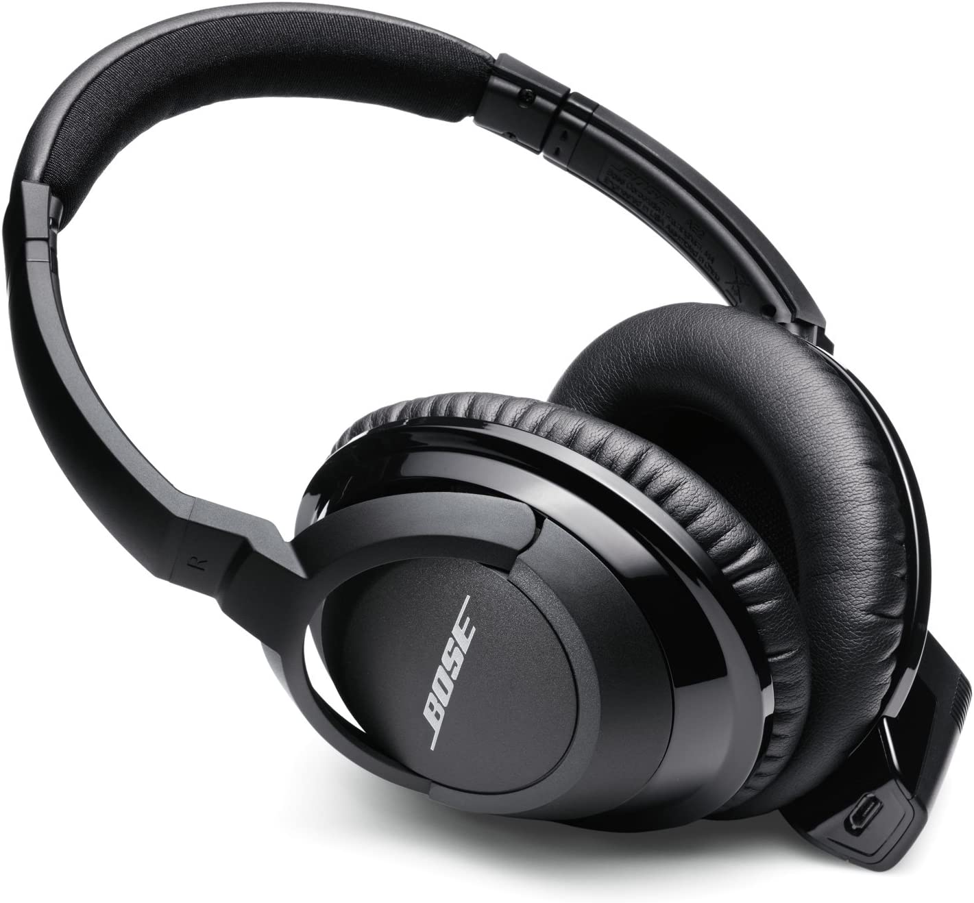 Bose soudlink around shops ear wireless Headphones black